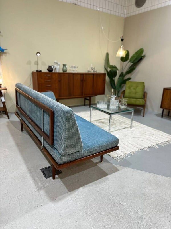 Mid century 3-zits bank, daybed - Deens Design, Peter Hvidt, France & Søn, jaren '60 | 01435