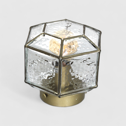 Vintage Deckenlampe, Wandlampe Hillebrand | 01360