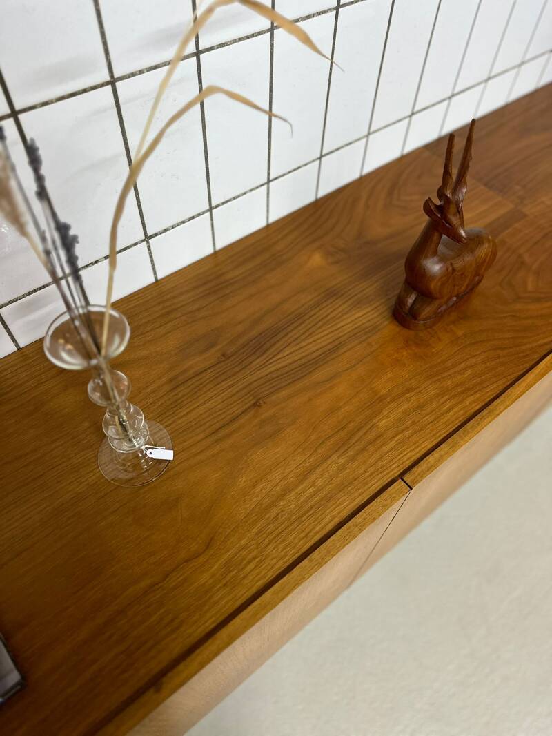 Schwebendes Vintage-Sideboard, Fernsehschrank | 01247