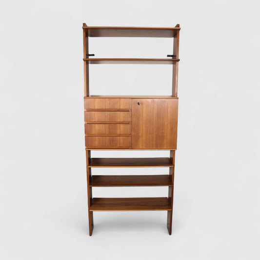 Vintage design wandkast boekenkast 2