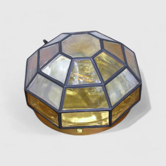 Vintage plafondlamp, wandlamp - Caralux, jaren '70