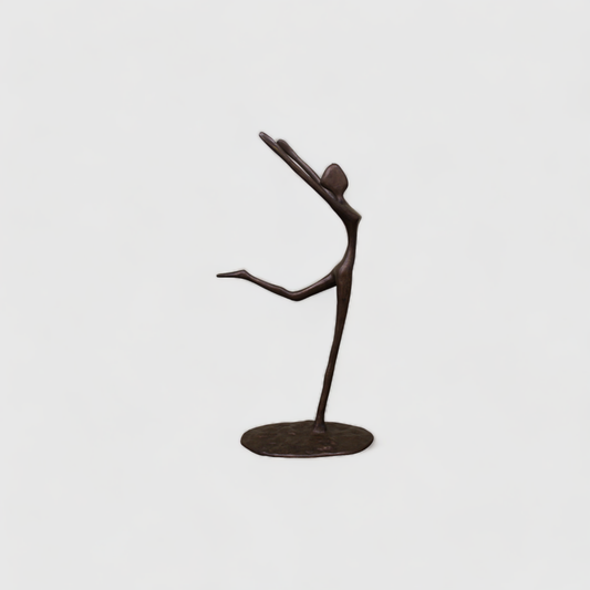 Vintage bronze statue ballerina 3/6 | 00857