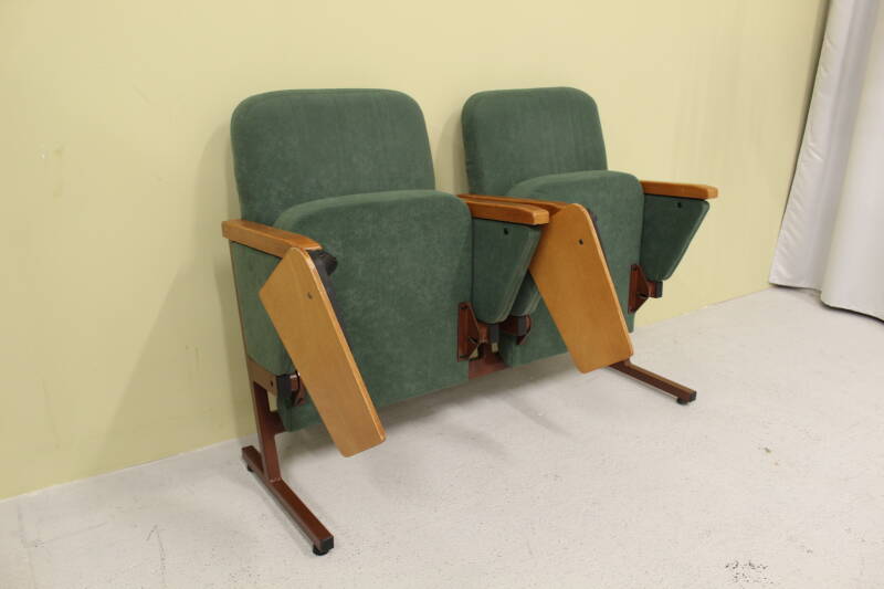 Vintage Schulbank, Kinobank | 00878