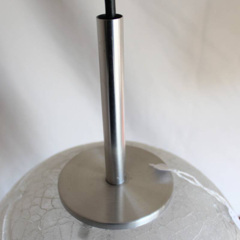 Vintage DORIA hanglamp - iceglass L