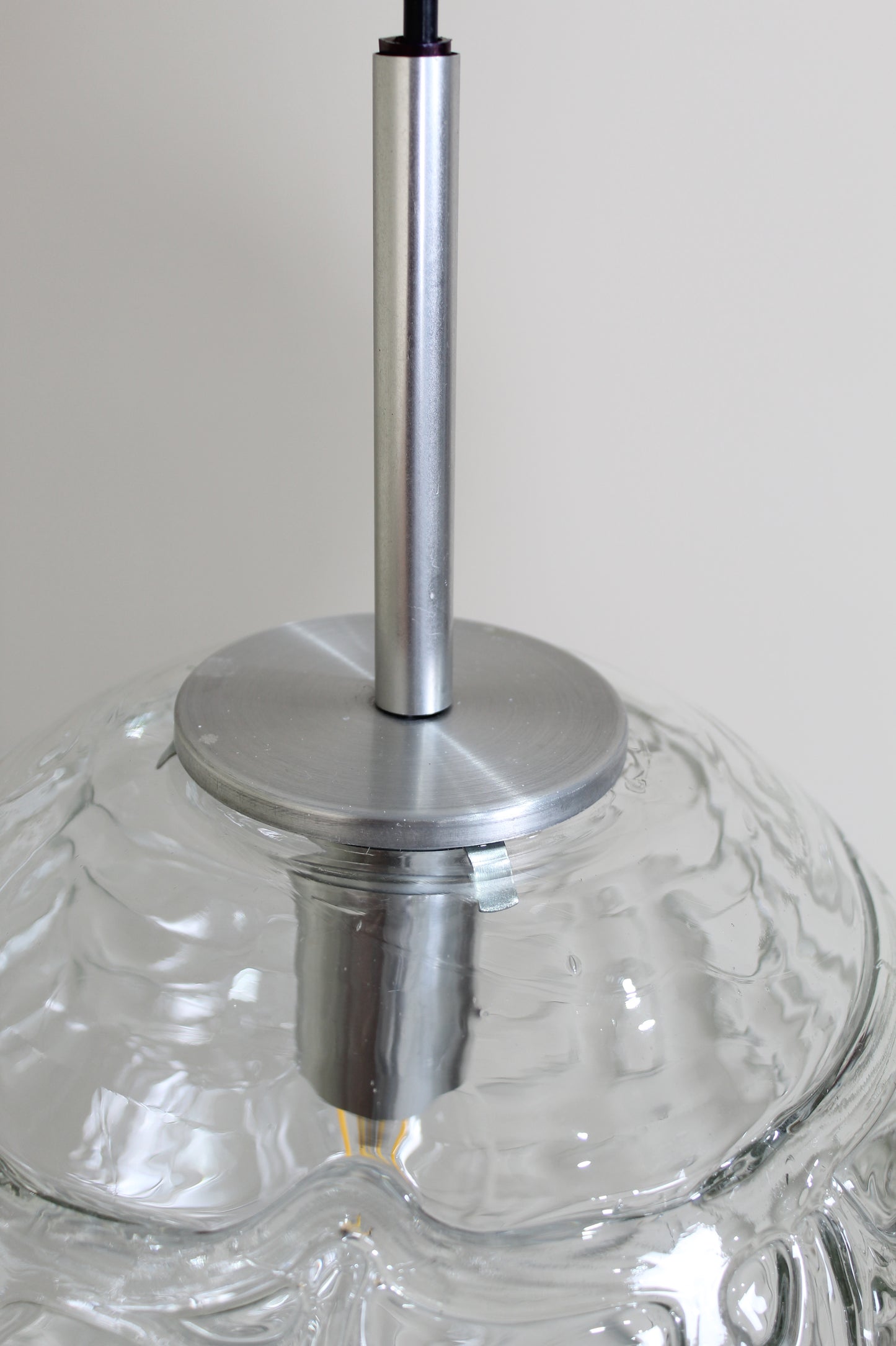 Vintage Kugellampe, Globe - Doria, transparent