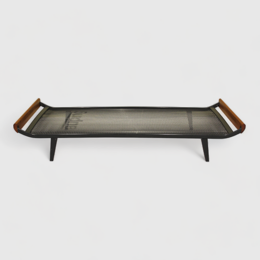 2x Vintage Auping Cleopatra day bed - teak hout, metaal, jaren '60 | 00815 — 2 stuks