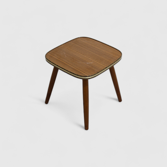 Vintage plant table, brown - 1960s | 01098