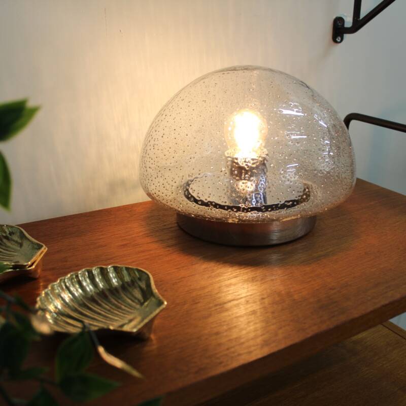 Vintage mundgeblasene Lampe