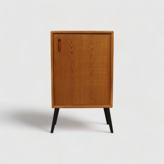 Vintage sideboard, cabinet - teak wood, 60s | 00775