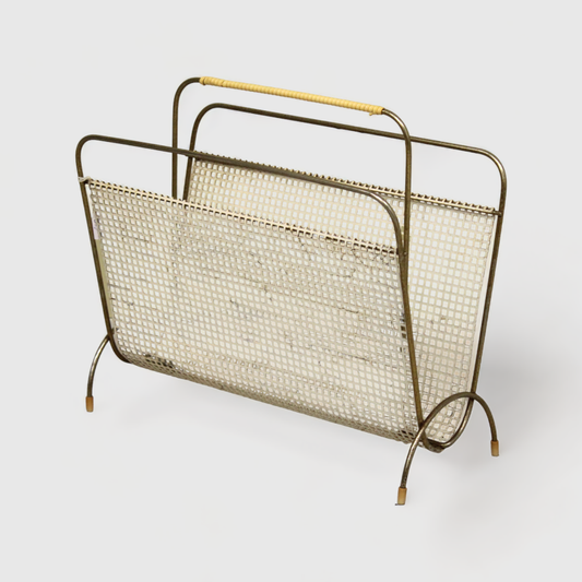 Vintage Pilastro magazine rack