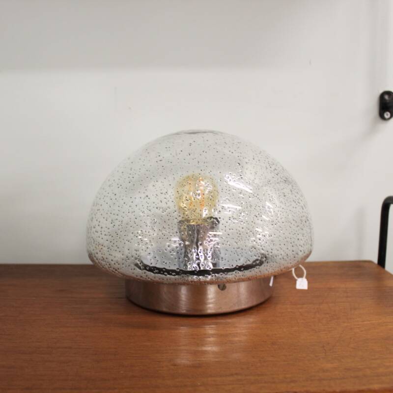 Vintage mundgeblasene Lampe