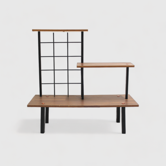 Vintage plantentafel, plantenetagère - formica, jaren '60 | 01044