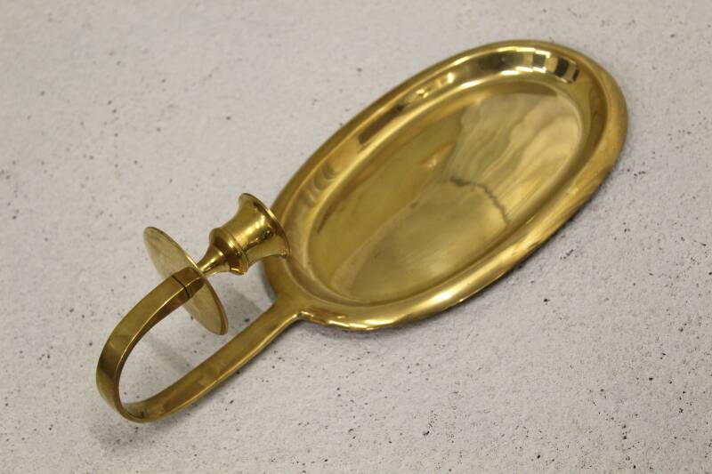 Vintage brass wall sconce