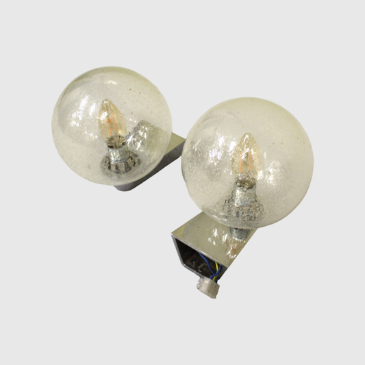 Vintage set of wall lamps Hillebrand
