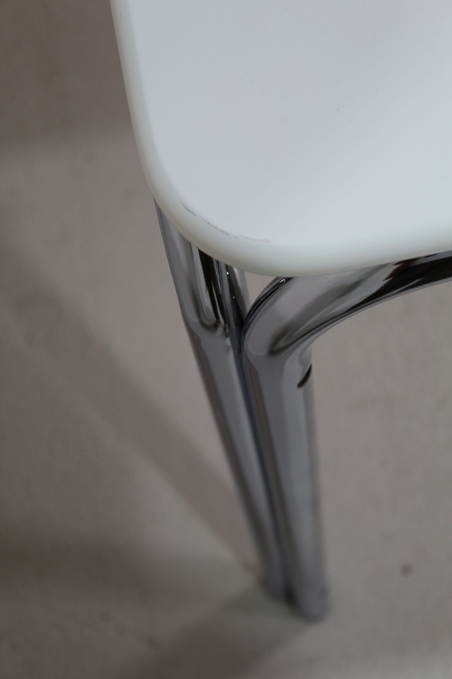 Vintage design eettafel, wit, TECTA jaren '70