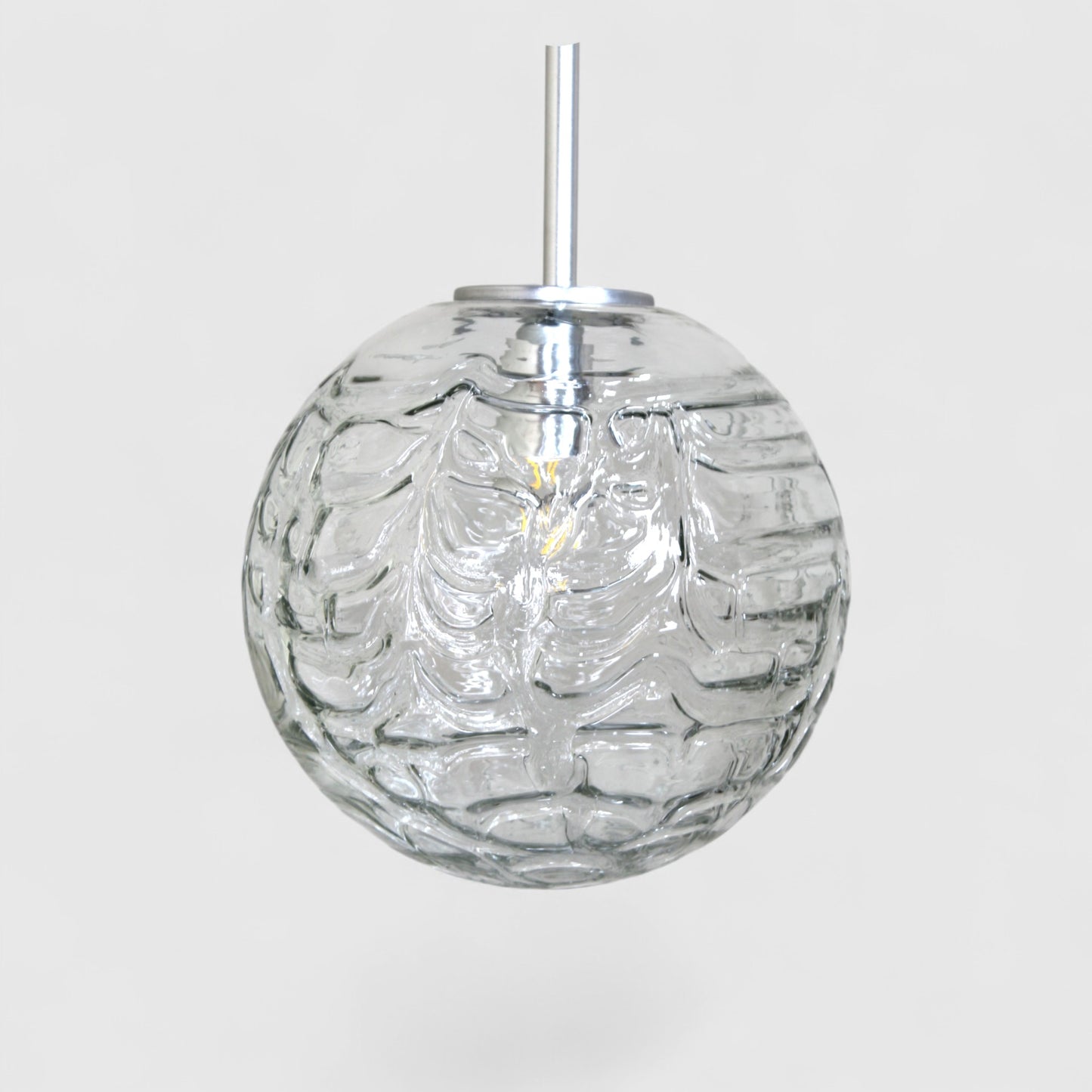 Vintage Kugellampe, Globe - Doria, transparent