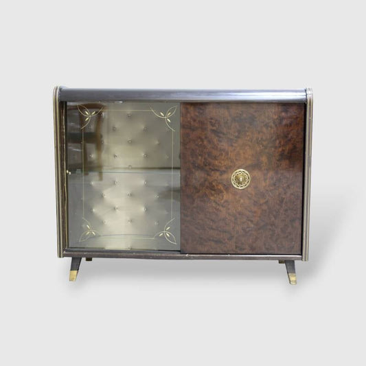 Vintage radio cabinet, drinks cabinet, music cabinet - 1950s | 01238