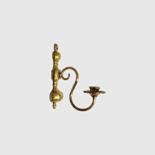Vintage brass wall sconce, wall sconce
