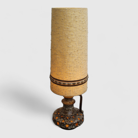 Vintage West Germany vloerlamp - fat lava - jaren '70 | 01182