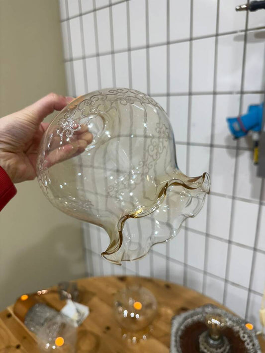 Vintage Lampenschirm aus Glas | SSS27