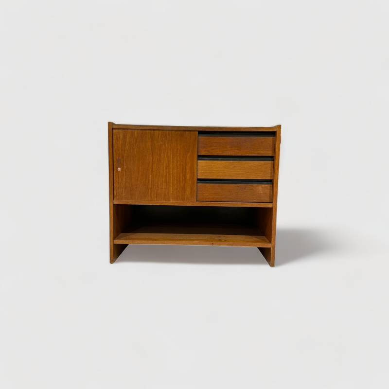 Vintage-Schrank von Poul Cadovius für KLM – 1960er Jahre, Teakholz | 00899