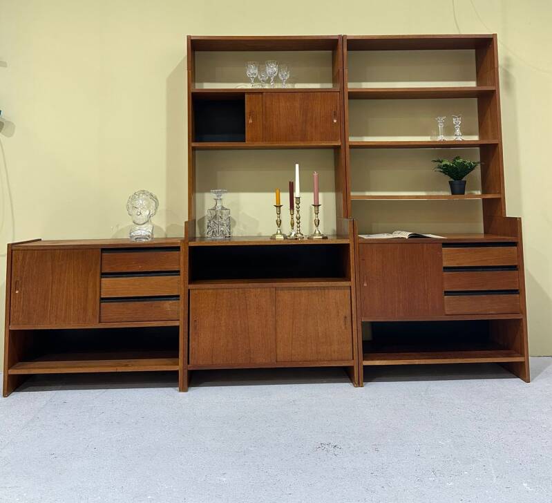 Vintage-Schrank von Poul Cadovius für KLM – 1960er Jahre, Teakholz | 00899