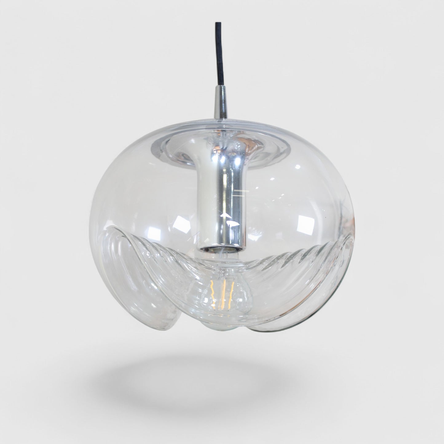 Vintage design hanglamp 'Wave'