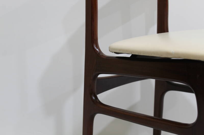 3x Vintage dining room chairs set - 60s | 00902
