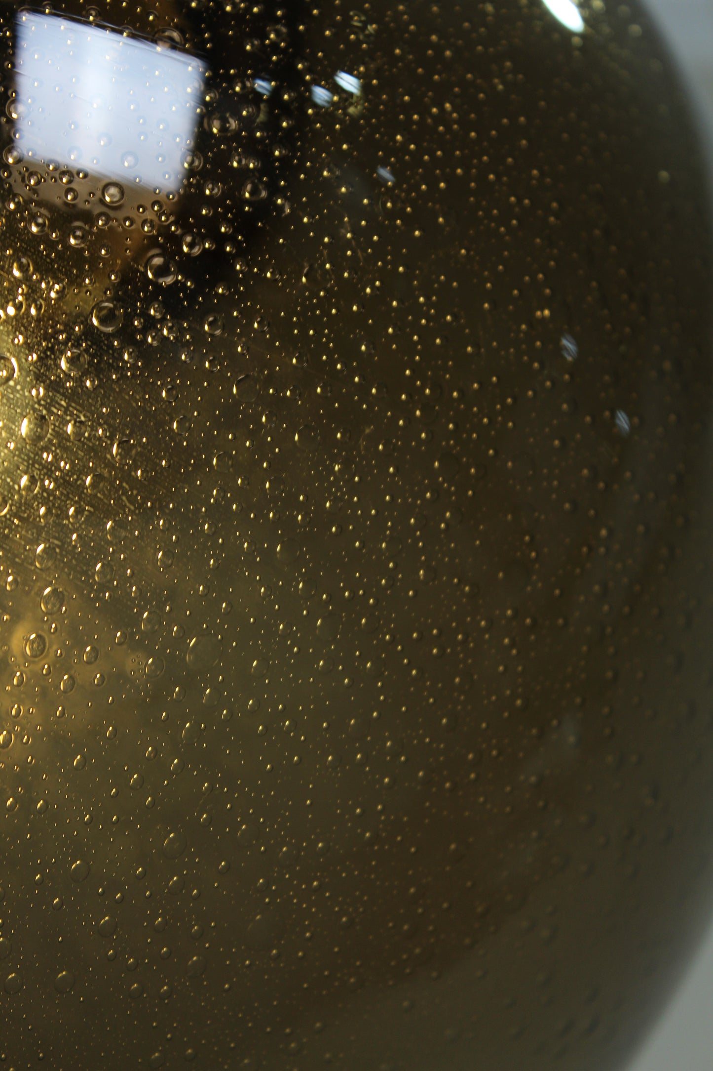 Vintage design rookglas bollamp XL