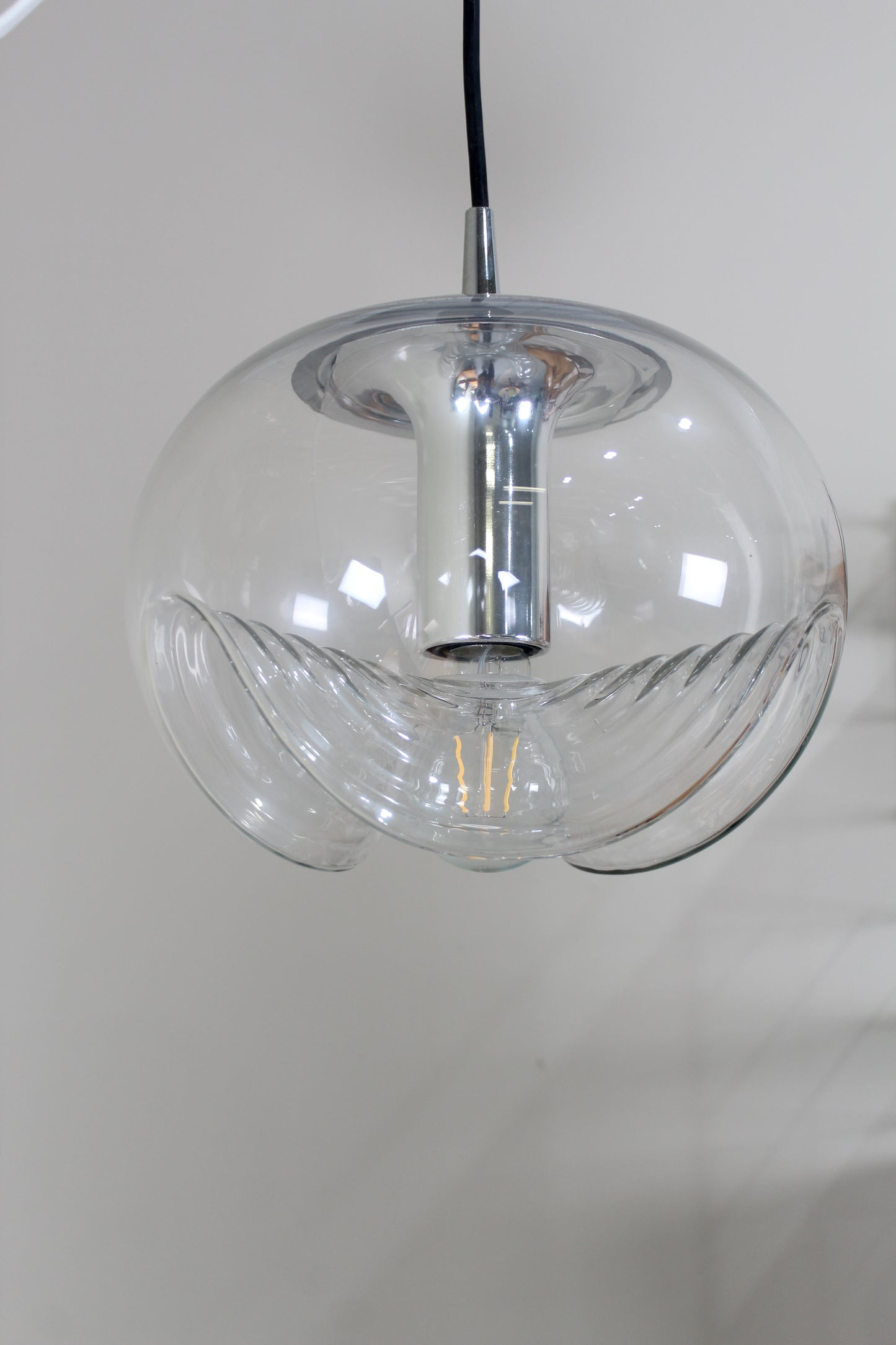 Vintage design hanglamp 'Wave'