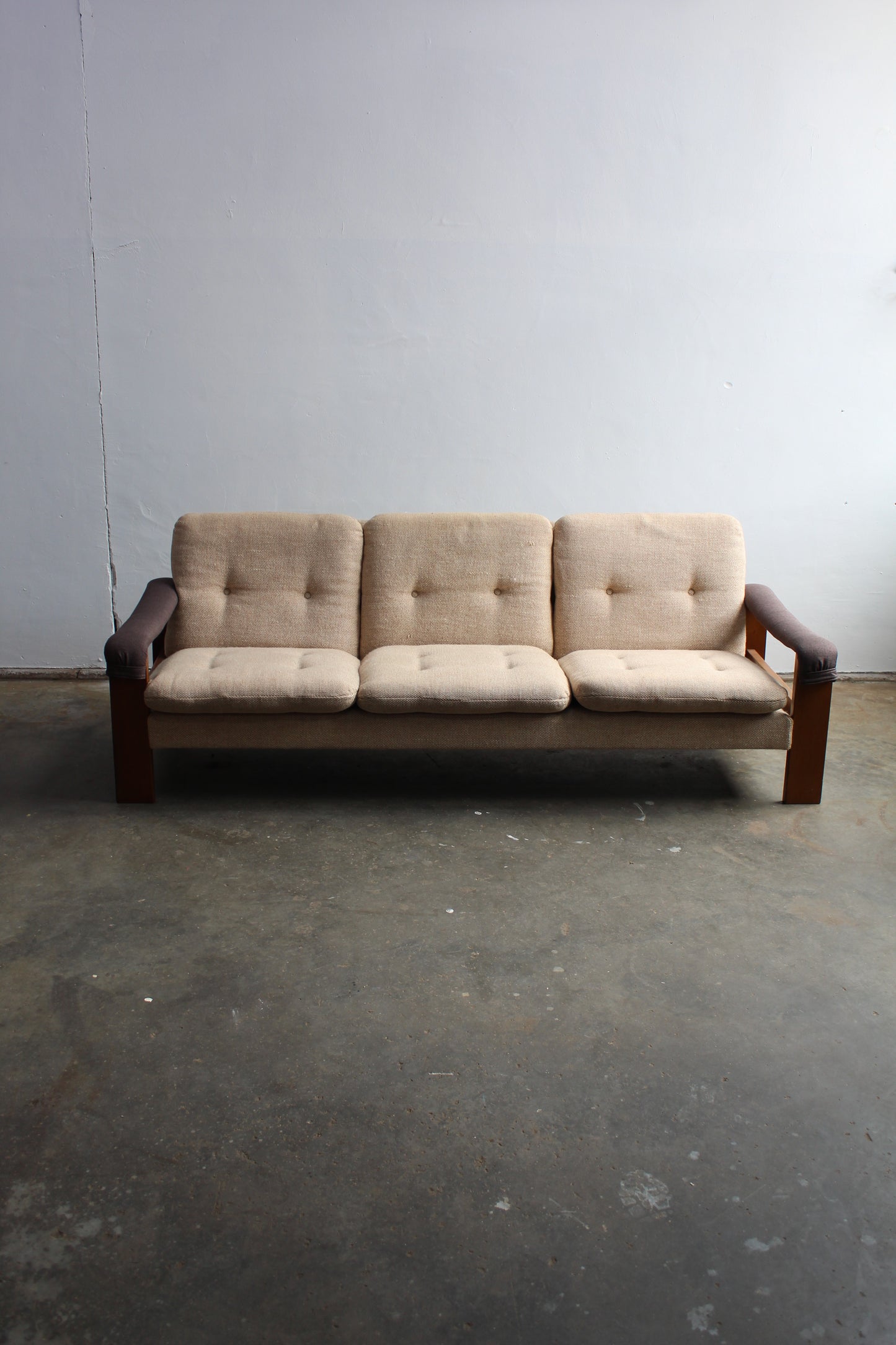 Vintage 3-zits-bank jaren '70