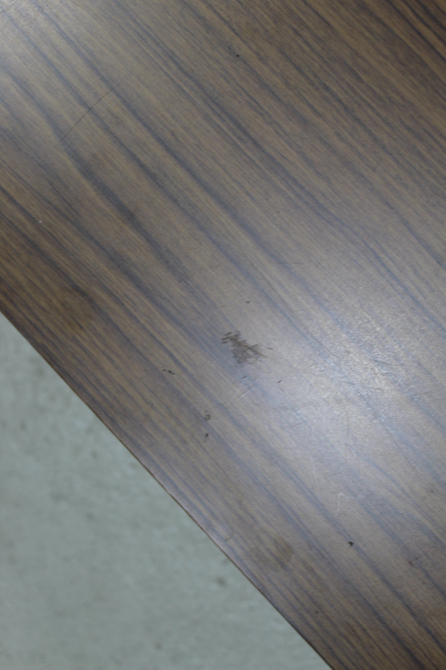 Vintage set zwevende kast, consoletafel