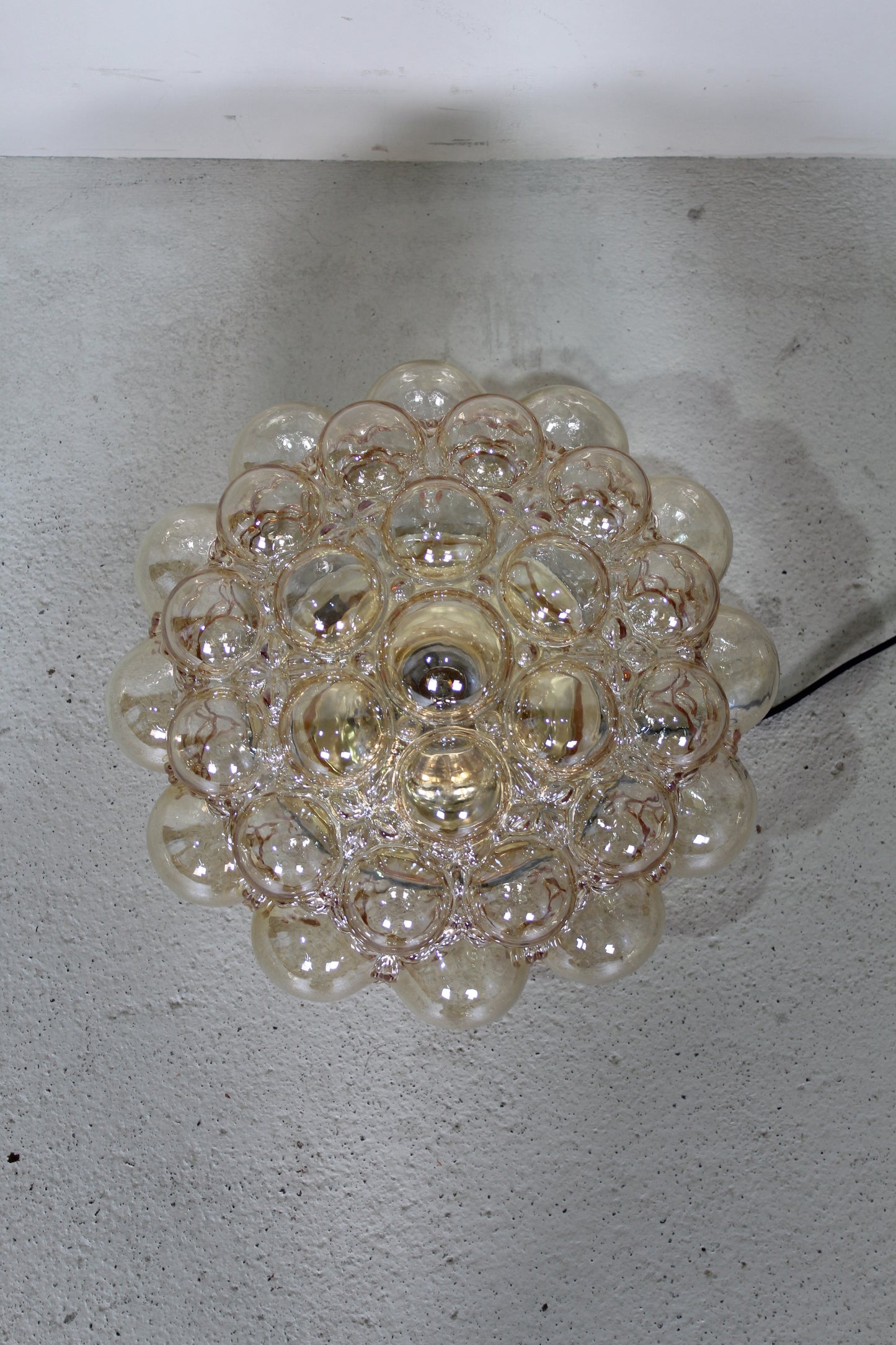 Vintage plafondlamp, wandlamp Helena Tynell